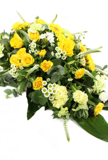 Yellow And White Single Ended Spray Copy