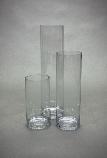 Cylinder Vase Trio