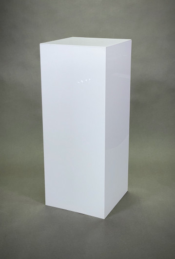 White Plinths
